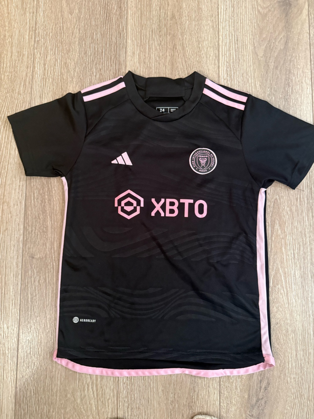 adidas Kids Inter Miami Messi Soccer Jersey